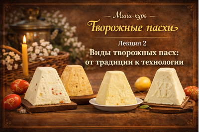 Лекция 2 «Творожные пасхи»