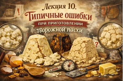 Лекция 10 «Творожные пасхи»