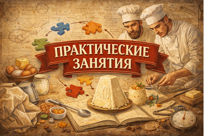 Практические занятия «Творожные пасхи»