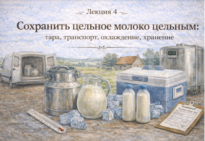Сырьё: выбор молока и первичная обработка. Мини-курс
