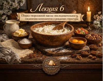 Лекция 6 «Творожные пасхи»