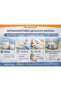 Сырьё: выбор молока и первичная обработка. Мини-курс
