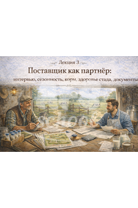 Сырьё: выбор молока и первичная обработка. Мини-курс