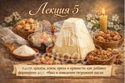Лекция 5 «Творожные пасхи»