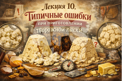 Лекция 10 «Творожные пасхи»